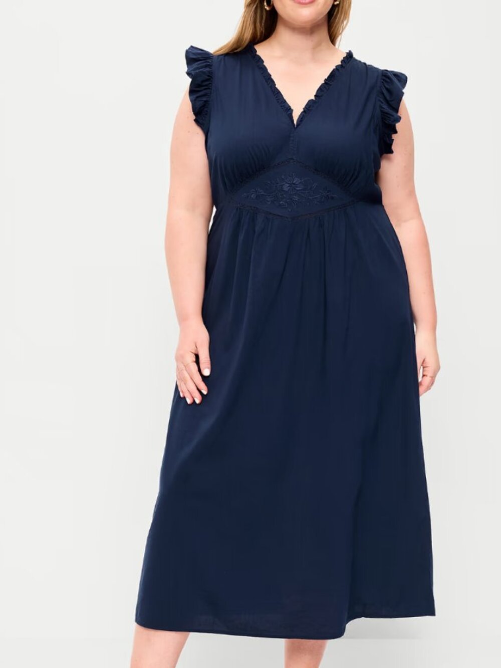Size XL TALL - OldNavy Ruffle Midi Dress